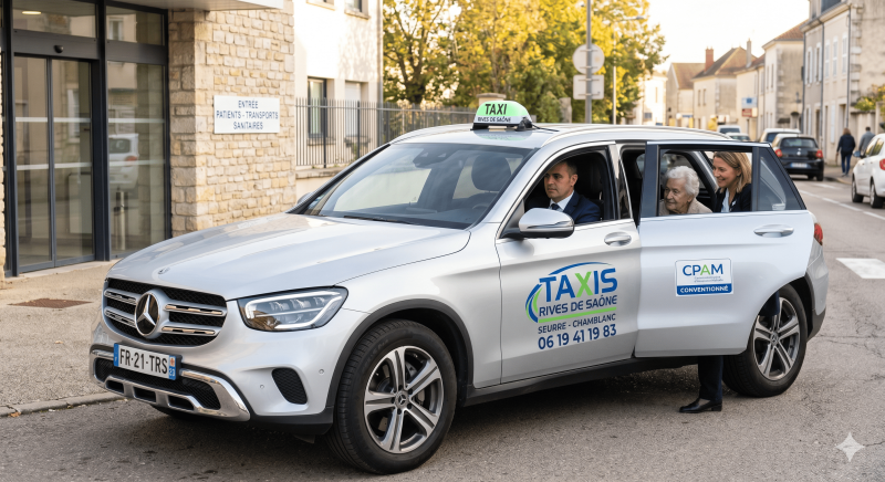 taxi conventionné vers CHU de Dijon